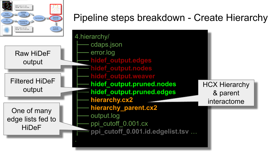 list of common files created in 4.hierarchy directories